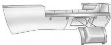 CADILLAC Escalade (2014) - Couvercle d'attelage (sans échappement double) - 1