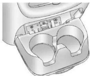 CADILLAC Escalade (2014) - Porte-gobelets arrière - 1