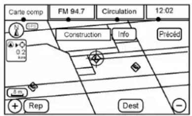 CADILLAC Escalade (2014) - Arrière, carte, détails et éviter - 2