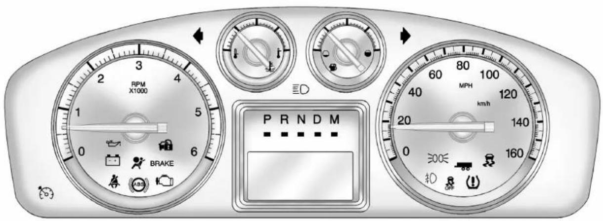 CADILLAC Escalade (2014) - Combiné d'instruments - 1