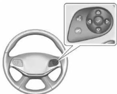 CADILLAC Escalade (2014) - Commandes au volant - 1