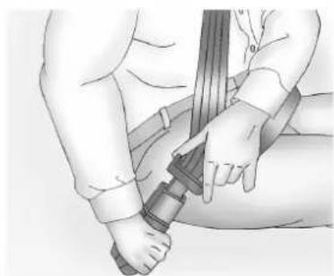 CADILLAC Escalade (2014) - Ceintures de sécurité - 1