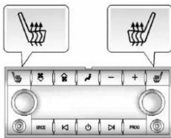 CADILLAC Escalade (2014) - Sièges arrière chauffants - 1