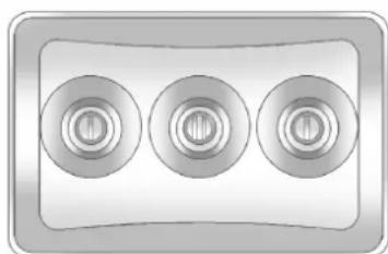 CADILLAC Escalade (2014) - Prises audio/video(a/v) - 1