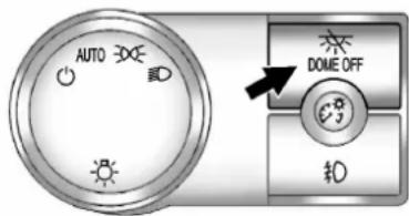 CADILLAC Escalade (2014) - Commande de neutralisation plafonnier - 1
