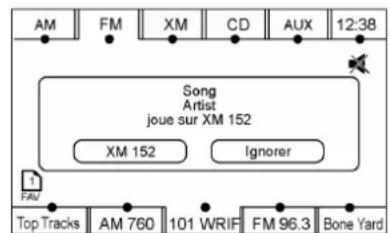 CADILLAC Escalade (2014) - Système multifonction 7-13 - 2