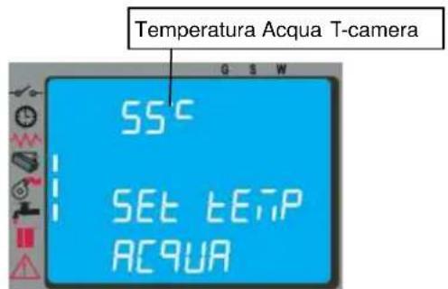 Cola Domusfire HR C39 - Modifica impostazione temperatura acqua - 1