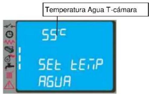 Cola Domusfire HR C39 - Modificación de la consigna de temperatura del agua - 1