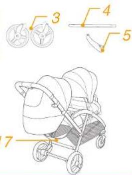 Joie Evalite Duo - Teileliste - 2