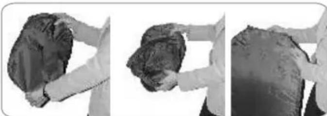 Sichler NC3272 - Déplier le sac à vêtements - 1