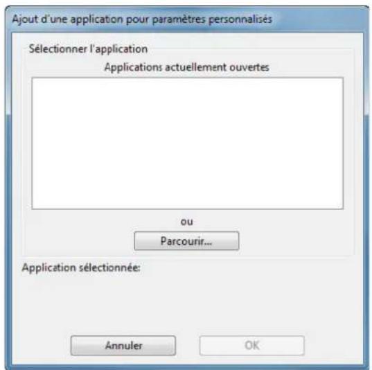 WACOM CintiQ Companion Hybrid - CRÉATION D'UN PARAMÈTRE SPÉCIFIQUE À UNE APPLICATION - 2