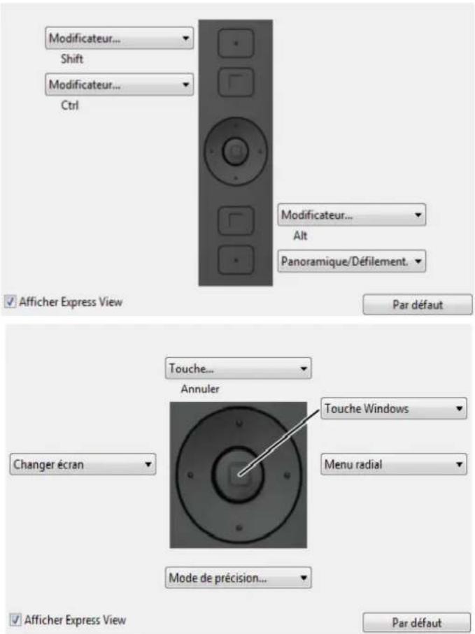 WACOM CintiQ Companion Hybrid - EXPRESSKEYS, ROCKER RING ET BOUTON CENTRAL - 1