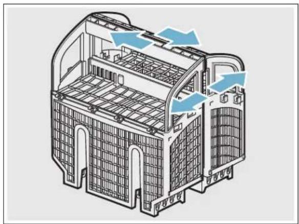 THERMADOR DWHD770WFM - The Double Flex silverware basket - 2