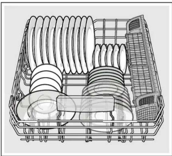THERMADOR DWHD770WFM - Loading patterns for lower rack - 2