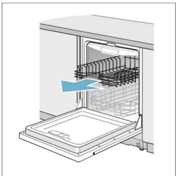 THERMADOR DWHD770WFM - Removing/Installing upper rack with Rackmatic® - 1
