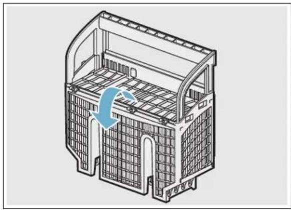 THERMADOR DWHD770WFM - The Double Flex silverware basket - 3