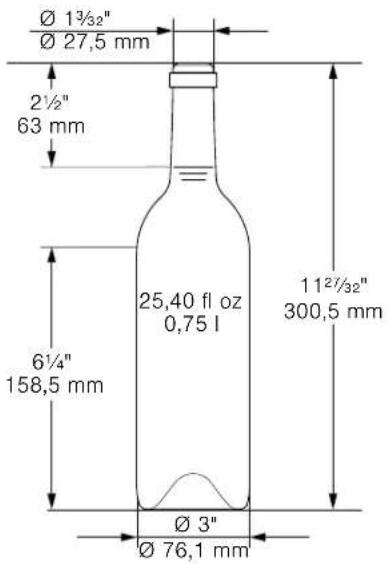 THERMADOR T24IW901SP - Standard bottle size - 1