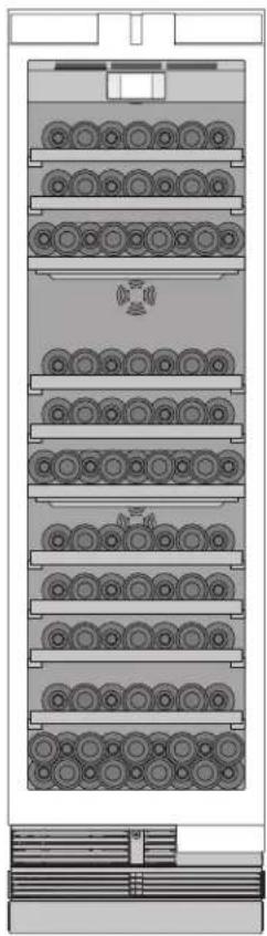 THERMADOR T24IW901SP - Storage example with standard bottles - 2