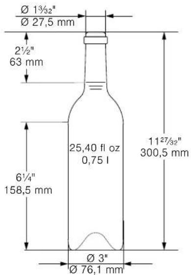 THERMADOR T24IW900SP - Standard bottle size - 1