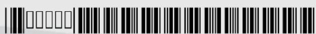 Barcode image with black and white vertical bars above and below the bars