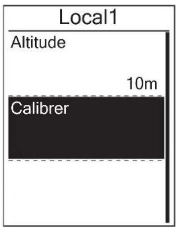 Bryton Rider 530 - Altitude d'autre position - 1