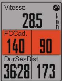 Bryton Rider 530 - Affichage du compteur - 6