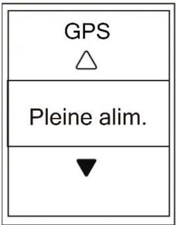Bryton Rider 530 - Afficher l'état GPS - 1