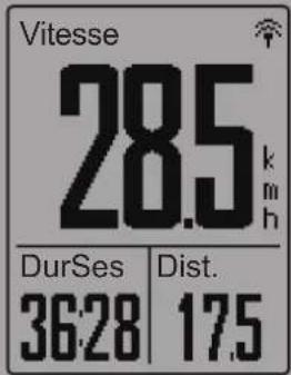 Bryton Rider 530 - Affichage du compteur - 4