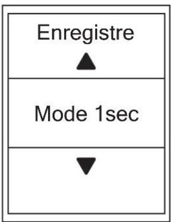 Bryton Rider 530 - Activer le mode 1sec - 1