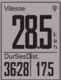 Bryton Rider 530 - Affichage du compteur - 5