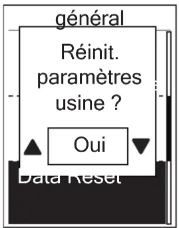 Bryton Rider 530 - Réinitialiser données - 1