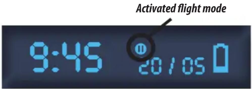 MEDISANA ViFit Connect MX3 - Flight mode - 2