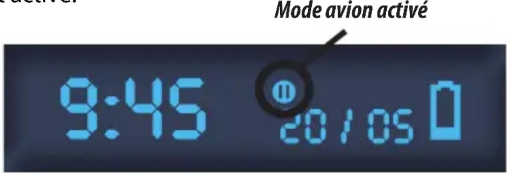 MEDISANA ViFit Connect MX3 - Mode avion - 2