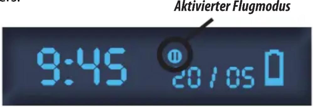 MEDISANA ViFit Connect MX3 - Flugmodus - 2