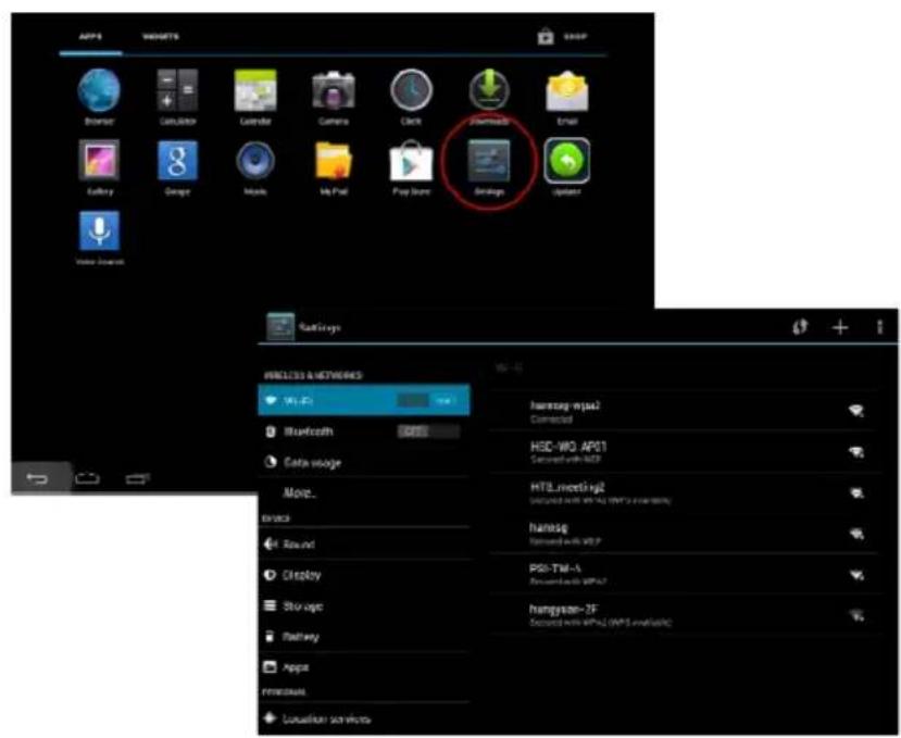 HANNSPREE HannsPad SN97T4 - À partir du Bureau - 1