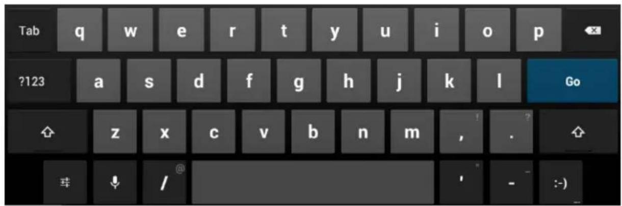 HANNSPREE HannsPad SN97T4 - Utilisation du clavier - 1