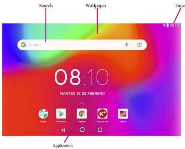 WOXTER X70 - Interfaz de inicio - 1