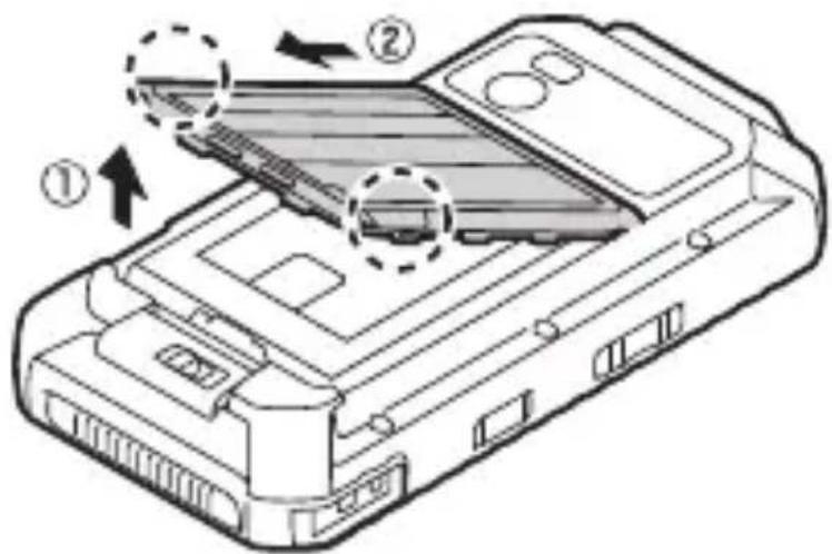 PANASONIC FZE1 - Retrait du cache de la batterie - 2