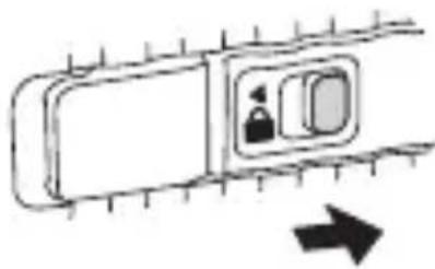 PANASONIC FZE1 - Ouverture du cache de l'interface - 1