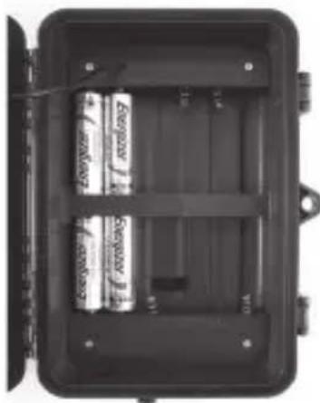 BUSHNELL Trophy Cam 119576 - Einlagen der Batterien - 2