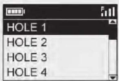 BUSHNELL Hybrid Laser GPS - Menu OPTIONS (Optionen) - 4