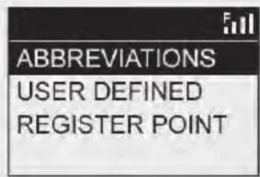 BUSHNELL Hybrid Laser GPS - Menu OPTIONS (Optionen) - 6