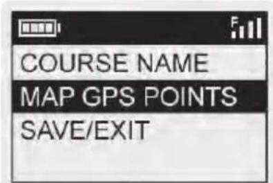 BUSHNELL Hybrid Laser GPS - options Menu - 3