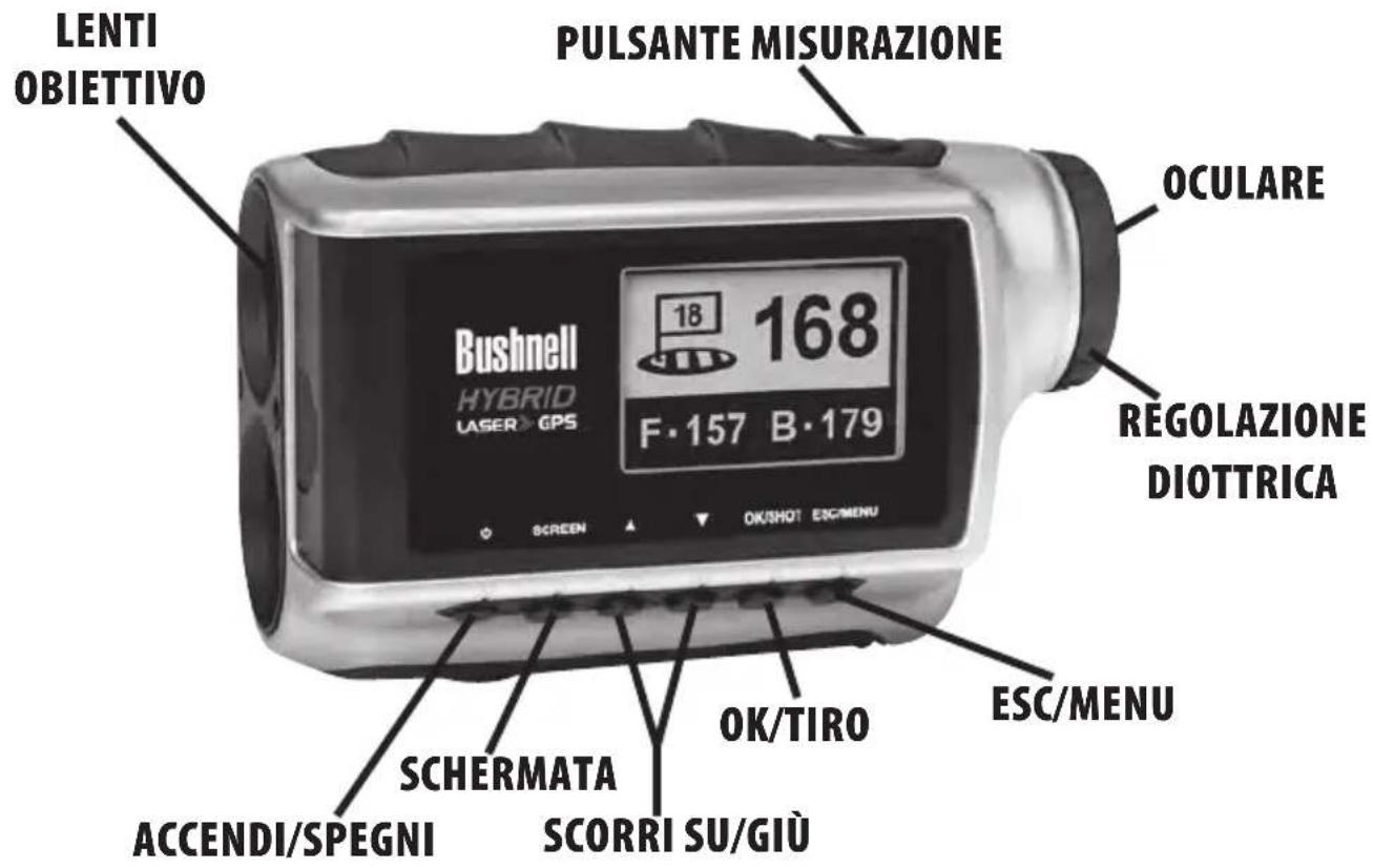 BUSHNELL Hybrid Laser GPS - Bushnell - 2