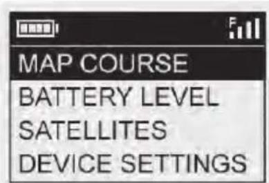 BUSHNELL Hybrid Laser GPS - Menu OPTIONS (Opciones) - 1