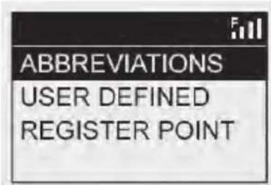 BUSHNELL Hybrid Laser GPS - options Menu - 5