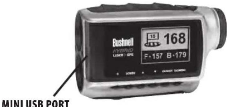 BUSHNELL Hybrid Laser GPS - Charging the Battery - 2