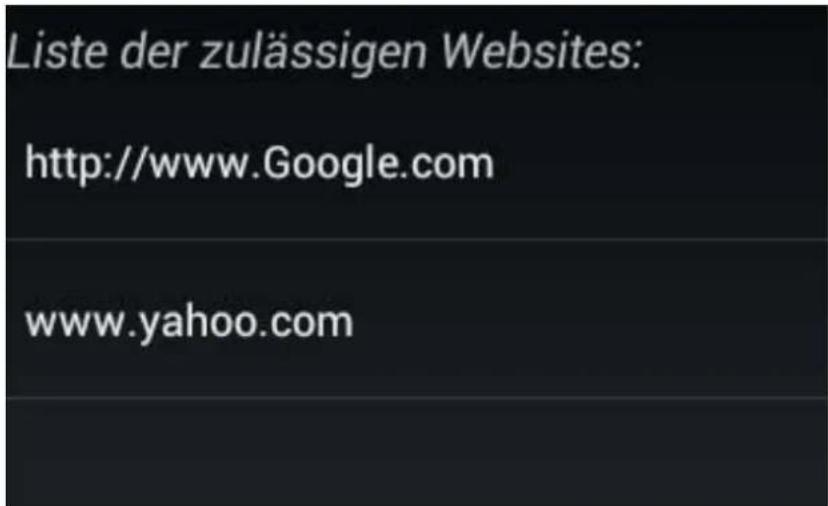 INGO Tablet 7 - Browser Hauptschnittstelle - 1
