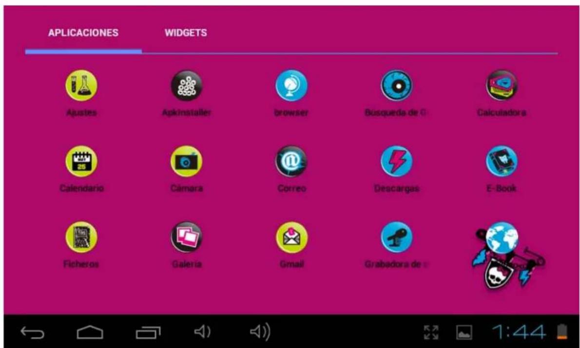 INGO Tablet 7 - Menu del programa - 1