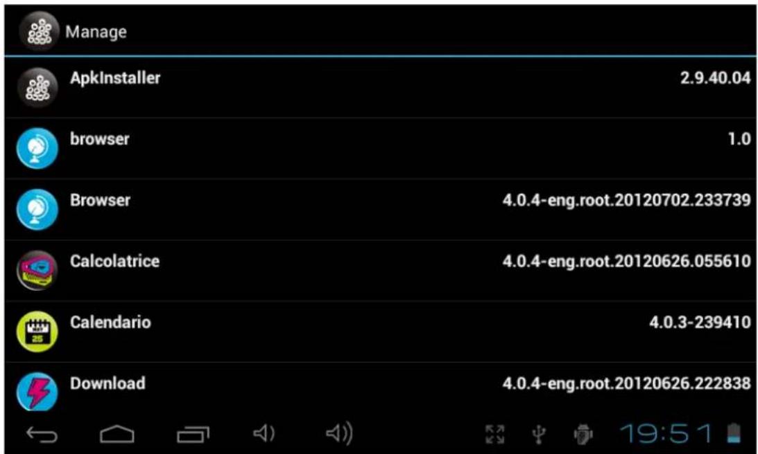 INGO Tablet 7 - Gestire le Applicazioni - 1
